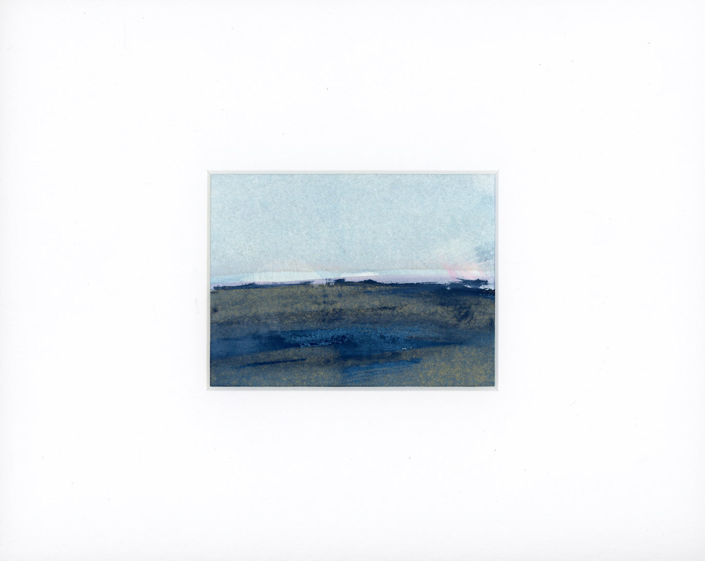 Lost in an expanse of sea and sky...