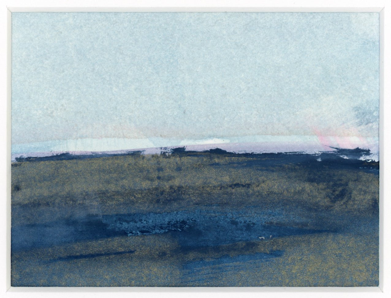 Lost in an expanse of sea and sky...