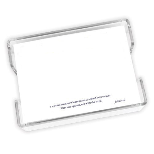 Inspirational Ideas Agenda with Clear Acrylic Holder