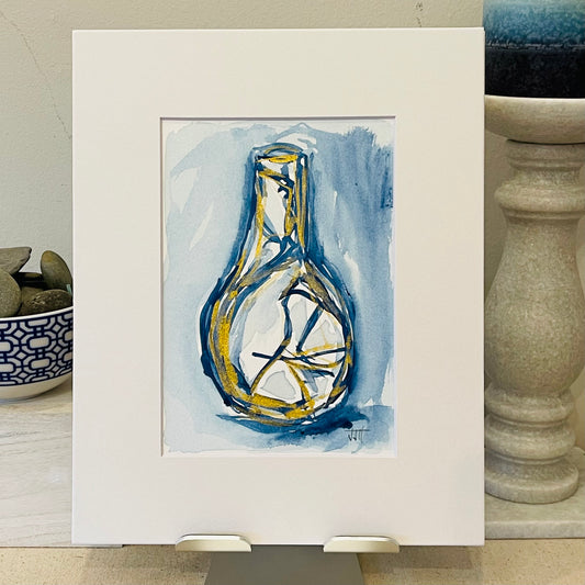 Can You Love Me Now? | Kintsugi Style Watercolor